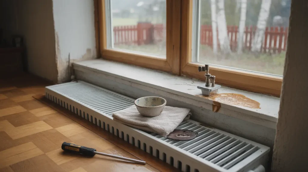 kalla element och oj mn v rme s luftar och balanserar du radiatorerna i villan steg f r steg